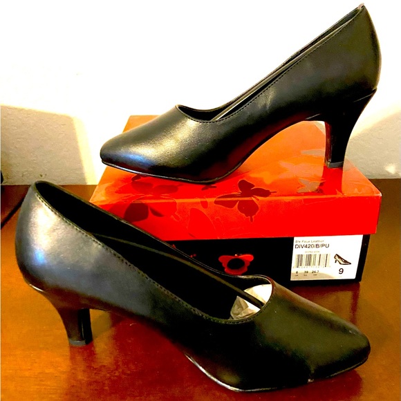 Pleaser Shoes - Pleasure Divine-420 Black Heels